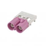 Double Right angle plug Fakra connector